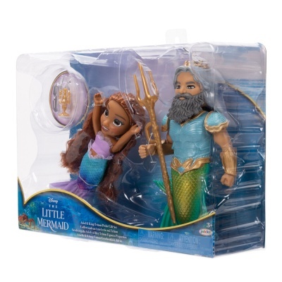 Bonecos Disney The Little Mermaid em embalagem plástica