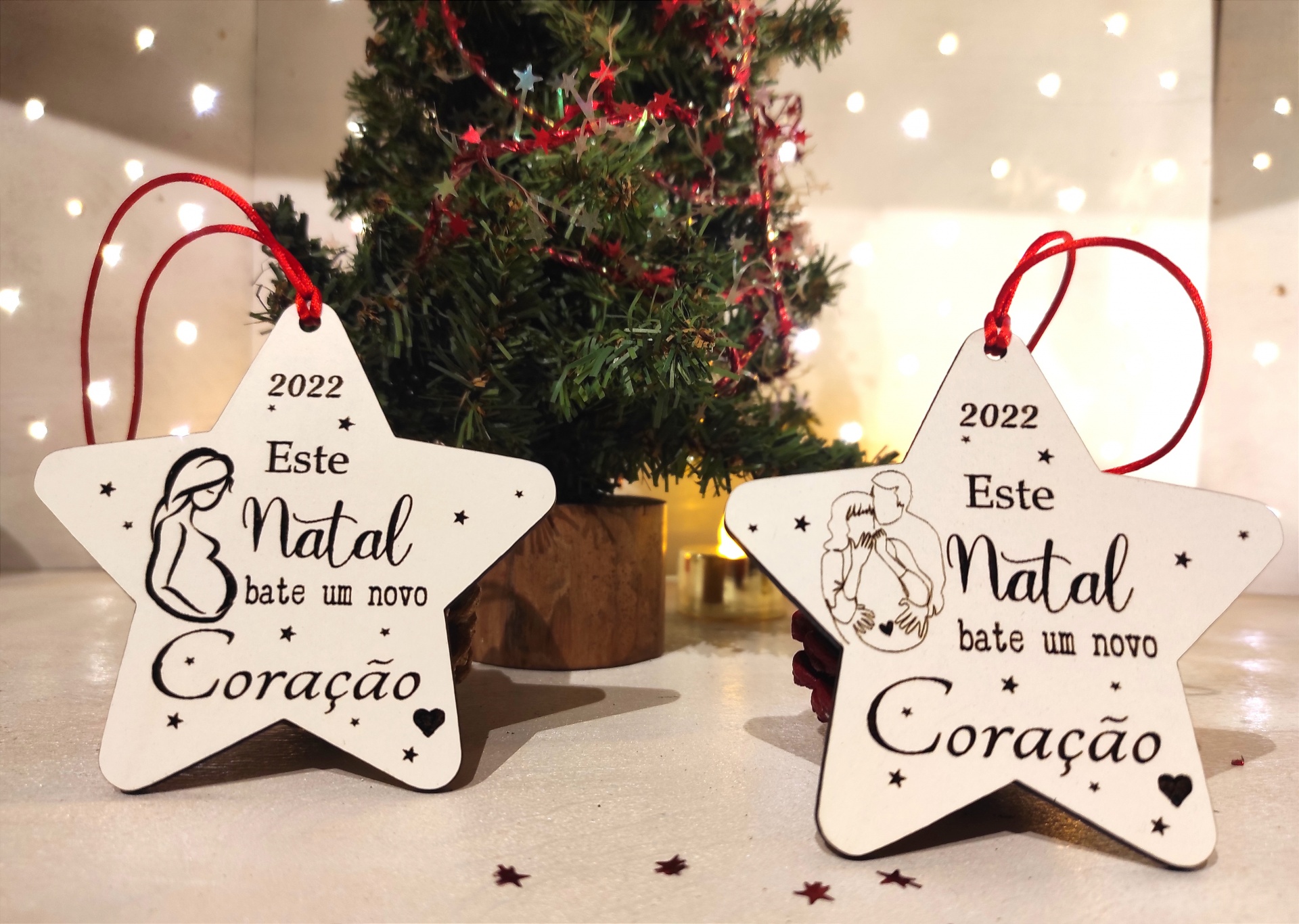 Estrela "Este Natal bate um novo coração"