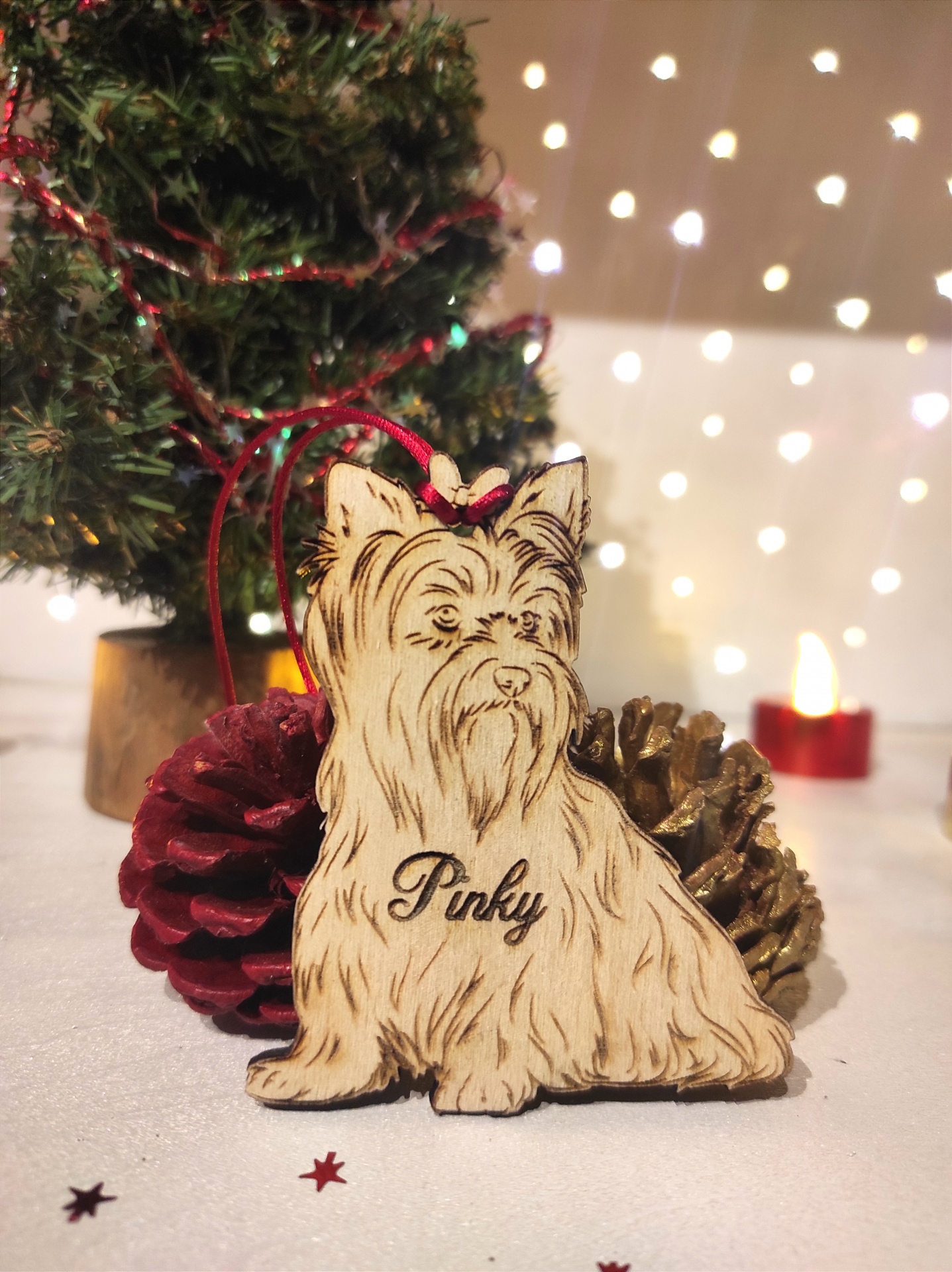 Ornamento "Yorkshire" Personalizado