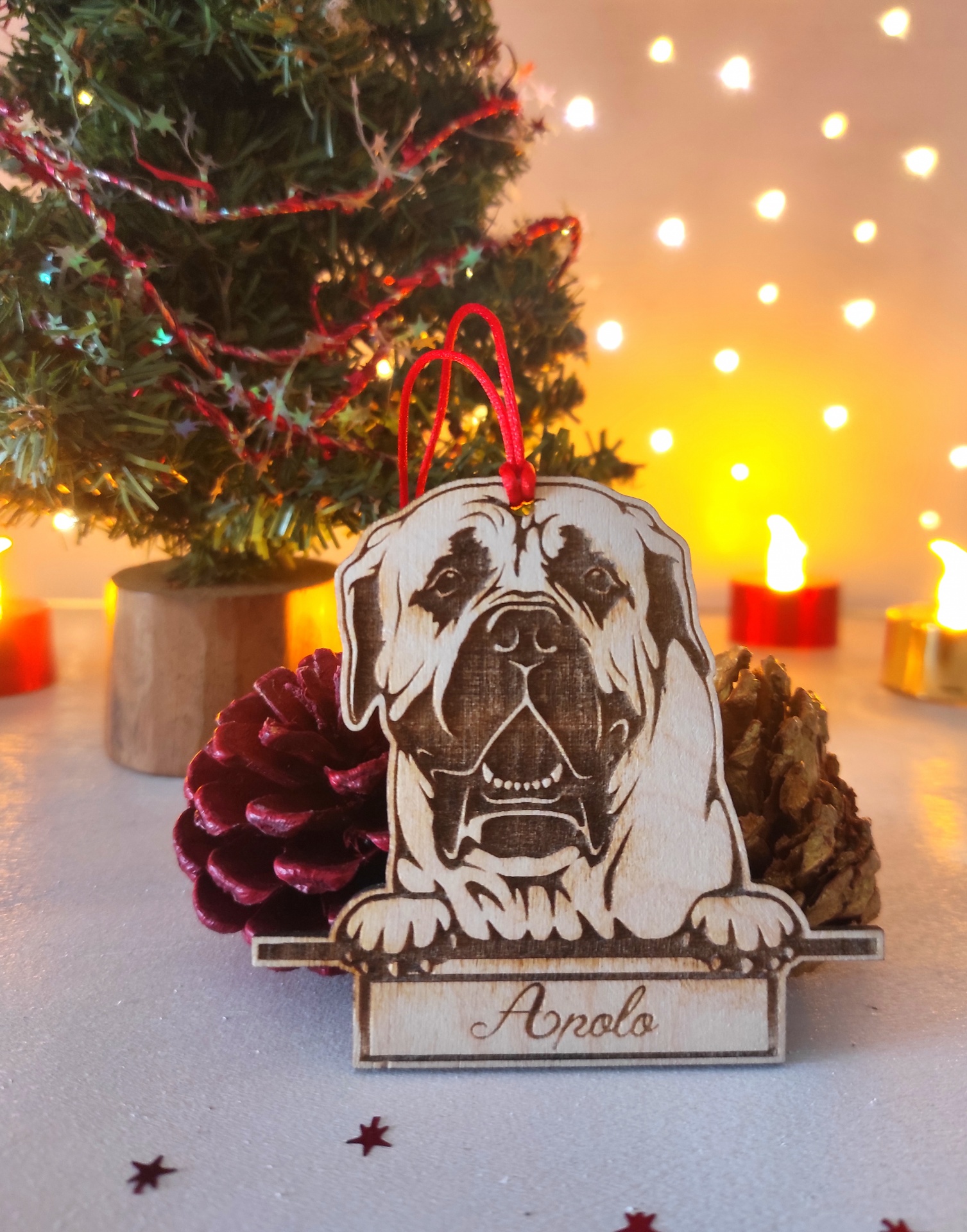 Ornamento " Boerboel " Personalizado