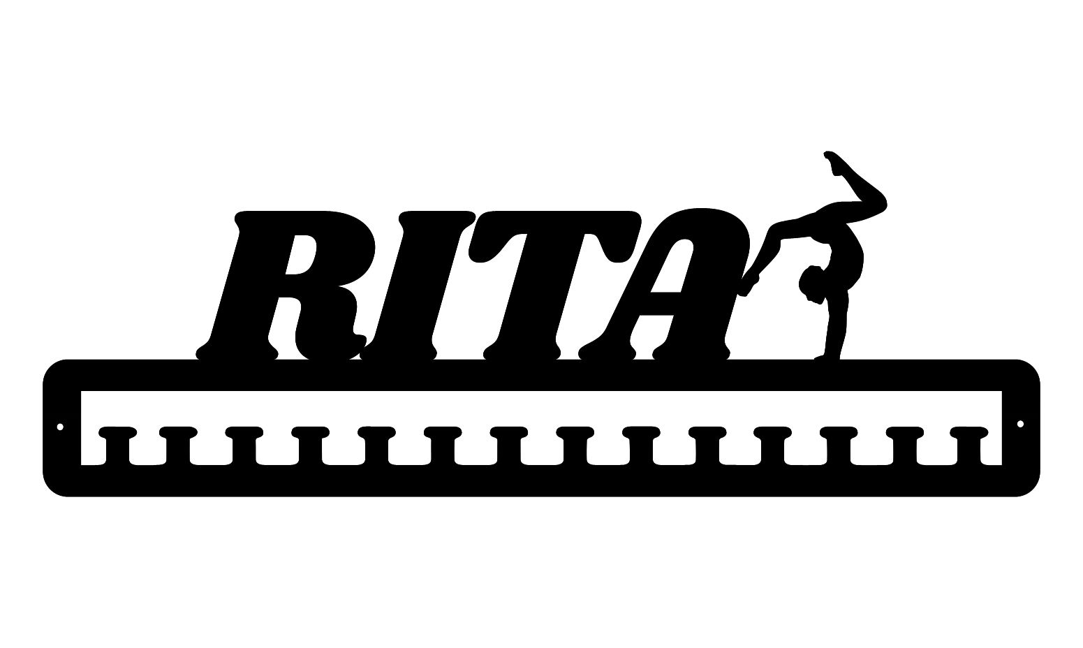 Medalheiro Ginástica Mulher