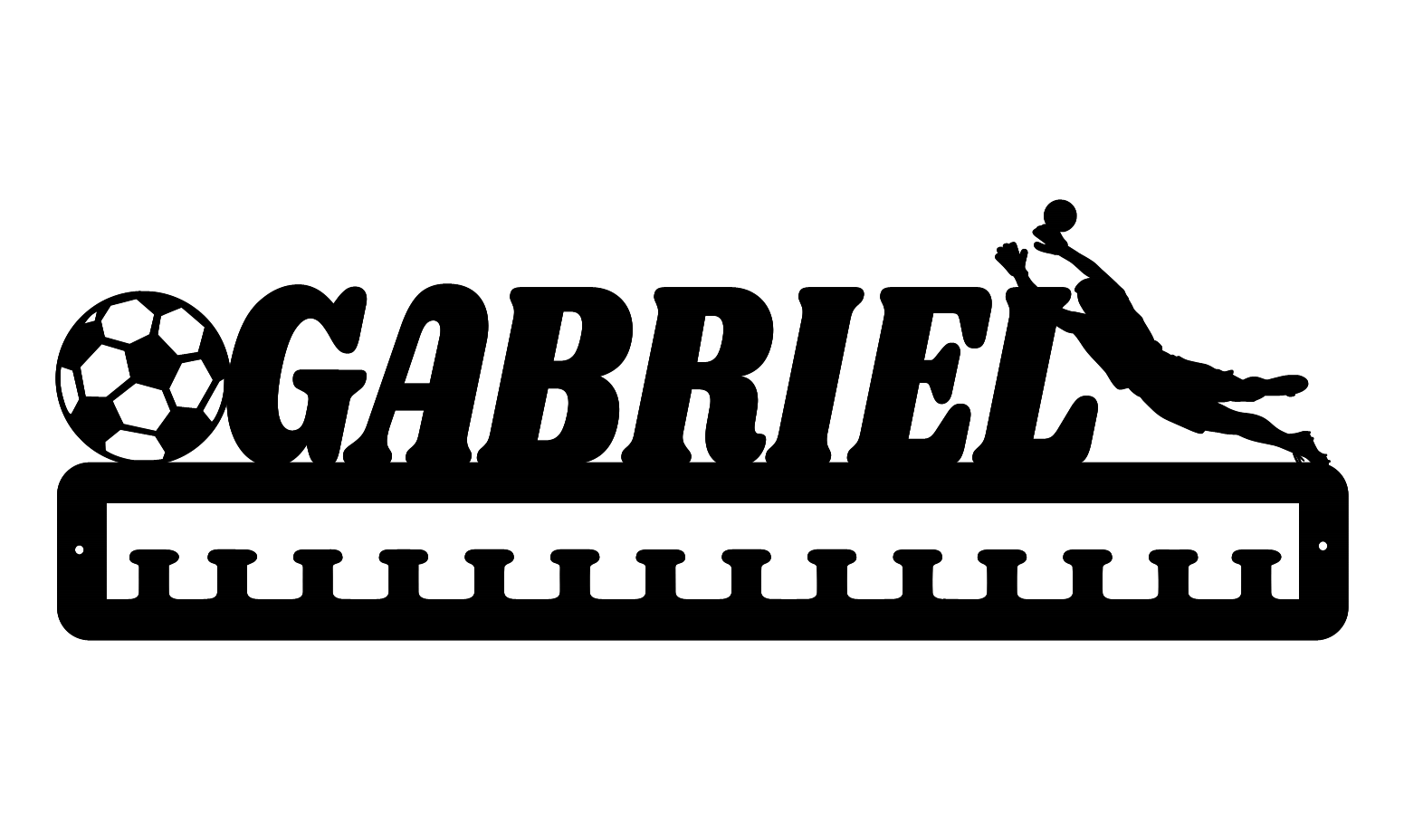 Medalheiro Futebol Guarda Redes