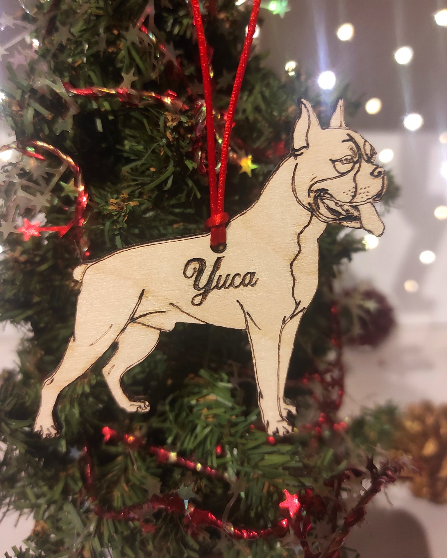 Ornamento "Boxer" Personalizado