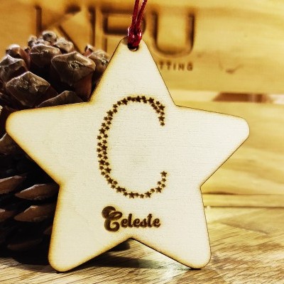 Estrelas de Natal com Nomes
