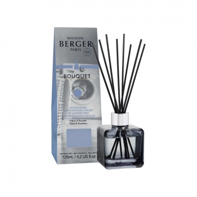 Difusor de aromas MAISON BERGER PARIS com frasco de vidro e varetas pretas