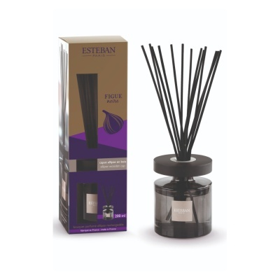 Fragrância ambiente Esteban Paris Figue Noire com frasco e caixa