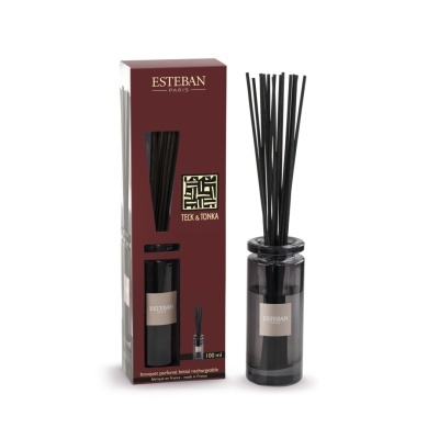 Difusor de ambiente Esteban Paris com varetas e embalagem
