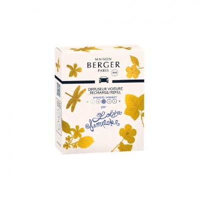 Embalagem do recarregável difusor para carro Maison Berger Paris Lolita Lempicka