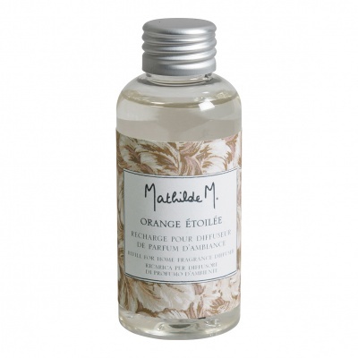 Frasco de vidro com perfume ambiente Mathilde M. Orange Étoilée