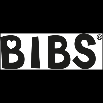 Logótipo BIBS preto com coração no B