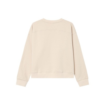 Sweatshirt creme vista de costas