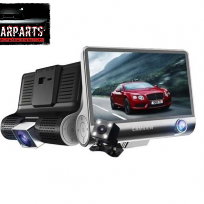 Sistema de câmara automóvel com monitor LCD colorido e várias câmaras