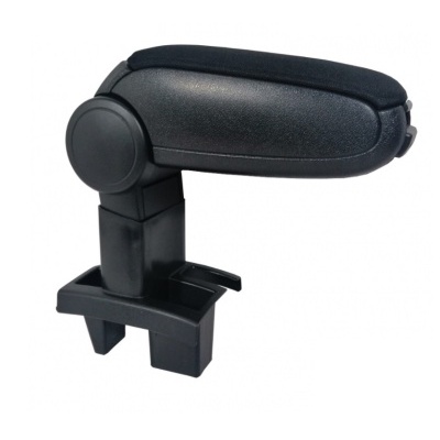 apoio de braço para automóvel preto com almofada