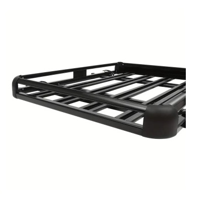 Estrutura de bagageira preta para tejadilho de carro