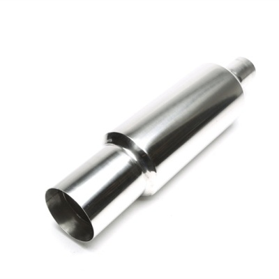 Silenciador de escape automóvel metal cromado