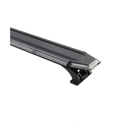 Barra de luz LED preta com suporte integrado