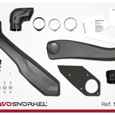 Conjunto de snorkel automóvel Bravo Snorkel com várias peças