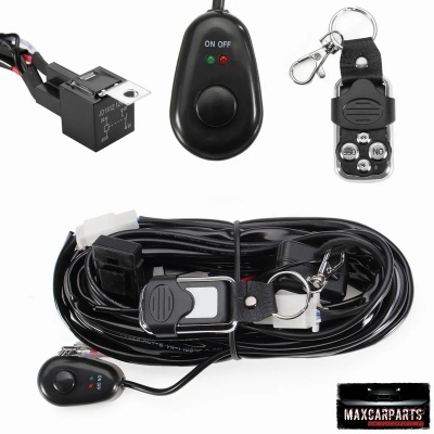 Conjunto de interruptores e controle remoto com fios e botões