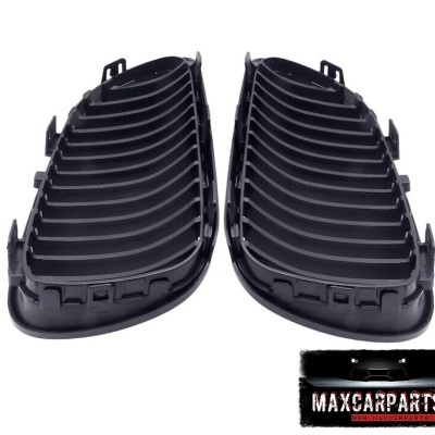 Par de grelhas de ventilação automóvel preto fosco com etiqueta MAXCARPARTS