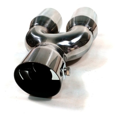 Peça de escape automóvel em aço inoxidável formato em Y