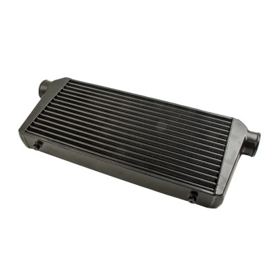 Radiador intercooler automóvel preto retangular