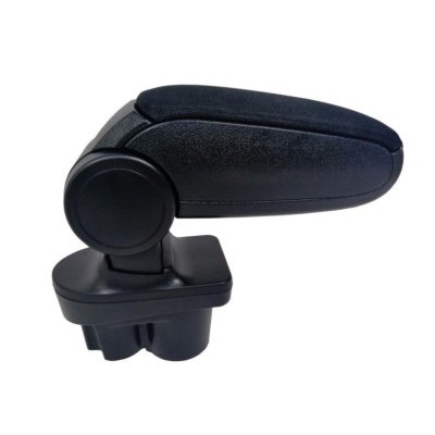 Apoio de braço para automóvel em preto com mecanismo articulado