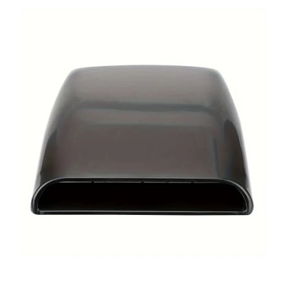 Capô preto aerodinâmico para veículo
