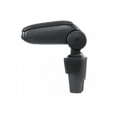 apoio de braço preto para automóvel com base de encaixe