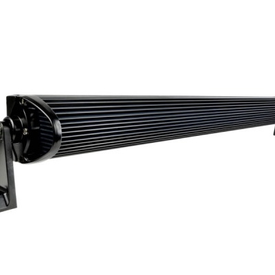 Barra de luz LED preta para veículos com suportes e cabo