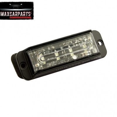 Luz LED automóvel retangular com LEDs visíveis e texto MAXCARPARTS