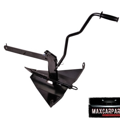 Ferramenta agrícola preta com alavanca longa e embalagem com logótipo MAXCARPARTS