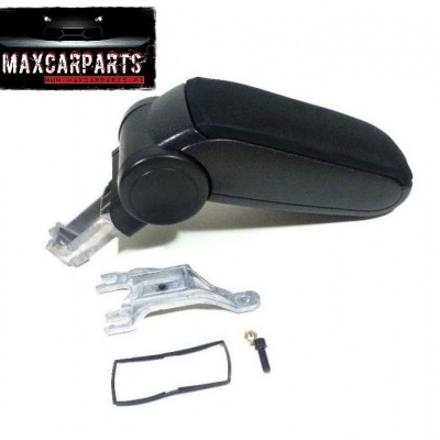 Lombar preta com peças metálicas e parafuso para carro