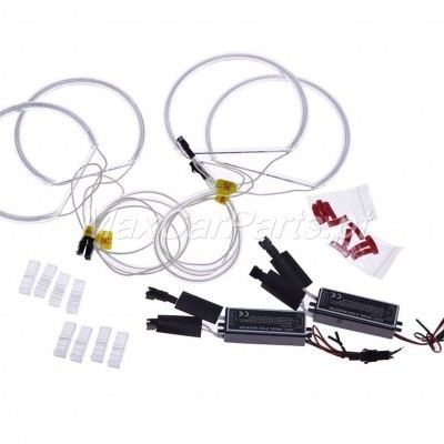 Conjunto de iluminação LED com fios, módulos e conectores