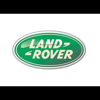 Logótipo Land Rover verde e branco oval