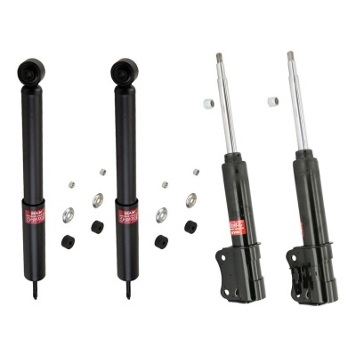 Quatro amortecedores para veículos com etiquetas vermelhas KAYABA 341004