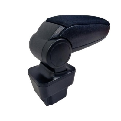 Descanso de braço preto para automóvel