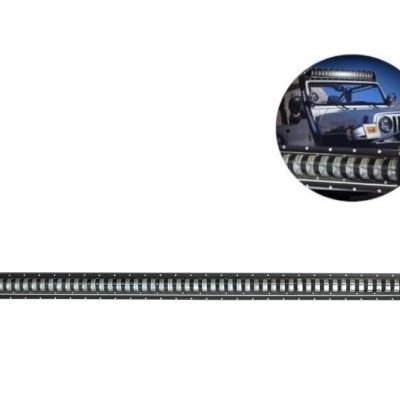 Barra de luz LED preta longa para viatura 4x4