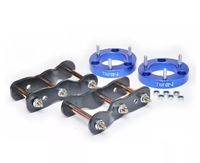 Conjunto de peças para suspensão automóvel com texto TRITON