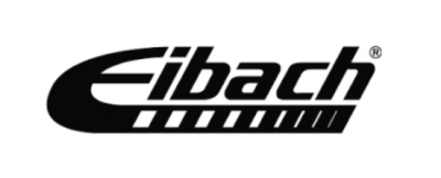 Logótipo Eibach em preto sobre fundo branco com barras horizontais