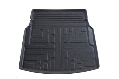 Tapete automóvel preto antiderrapante com relevo