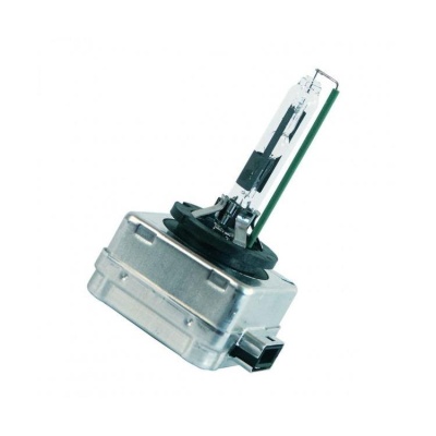 Lâmpada automóvel halogéneo com base metálica e vidro transparente