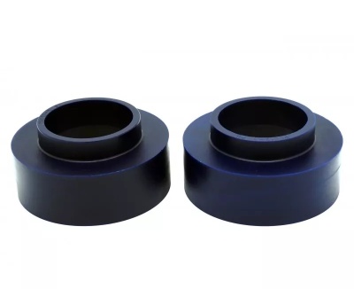 duas peças cilíndricas pretas sobre fundo branco