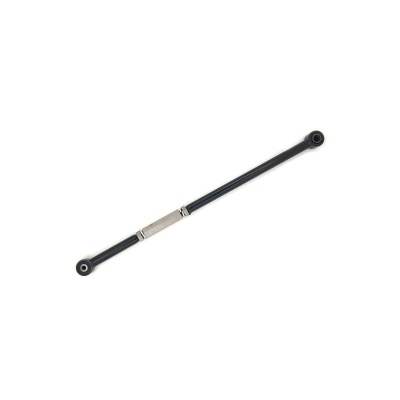 Barra de controlo preta com segmento metálico central