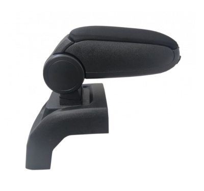 Apoio de braço para carro preto com base de fixação