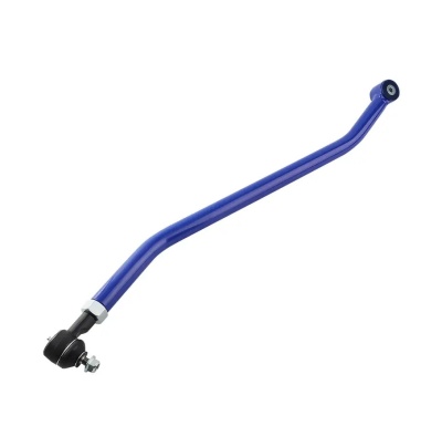 Braço de suspensão automóvel azul com extremidades pretas