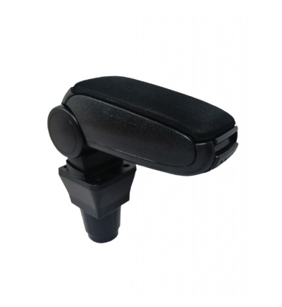 Apoio de braço para carro preto com base ajustável