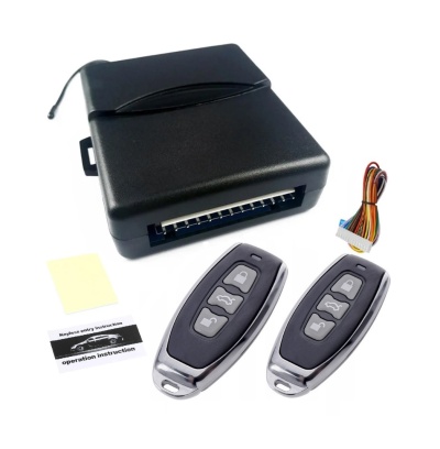 Kit de alarme de carro com comandos e caixa preta