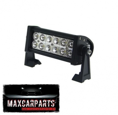 Protetor de luz LED automóvel preto com 12 lentes, suporte ajustável, fundo branco e logo MAXCARPARTS