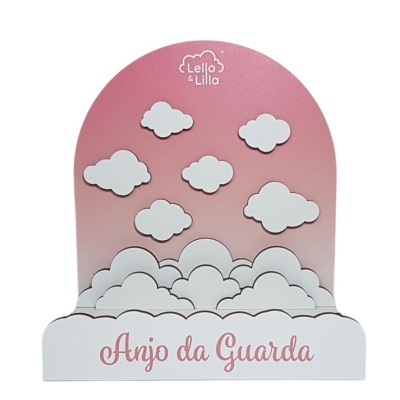 MINI&#x20;EXPOSITOR&#x20;ANJO&#x20;MENINA&#x20;ROSA