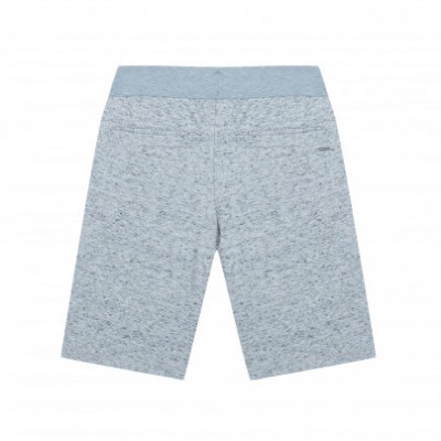 Calções cinzentos de tecido jersey com cós elástico largo cinza escuro